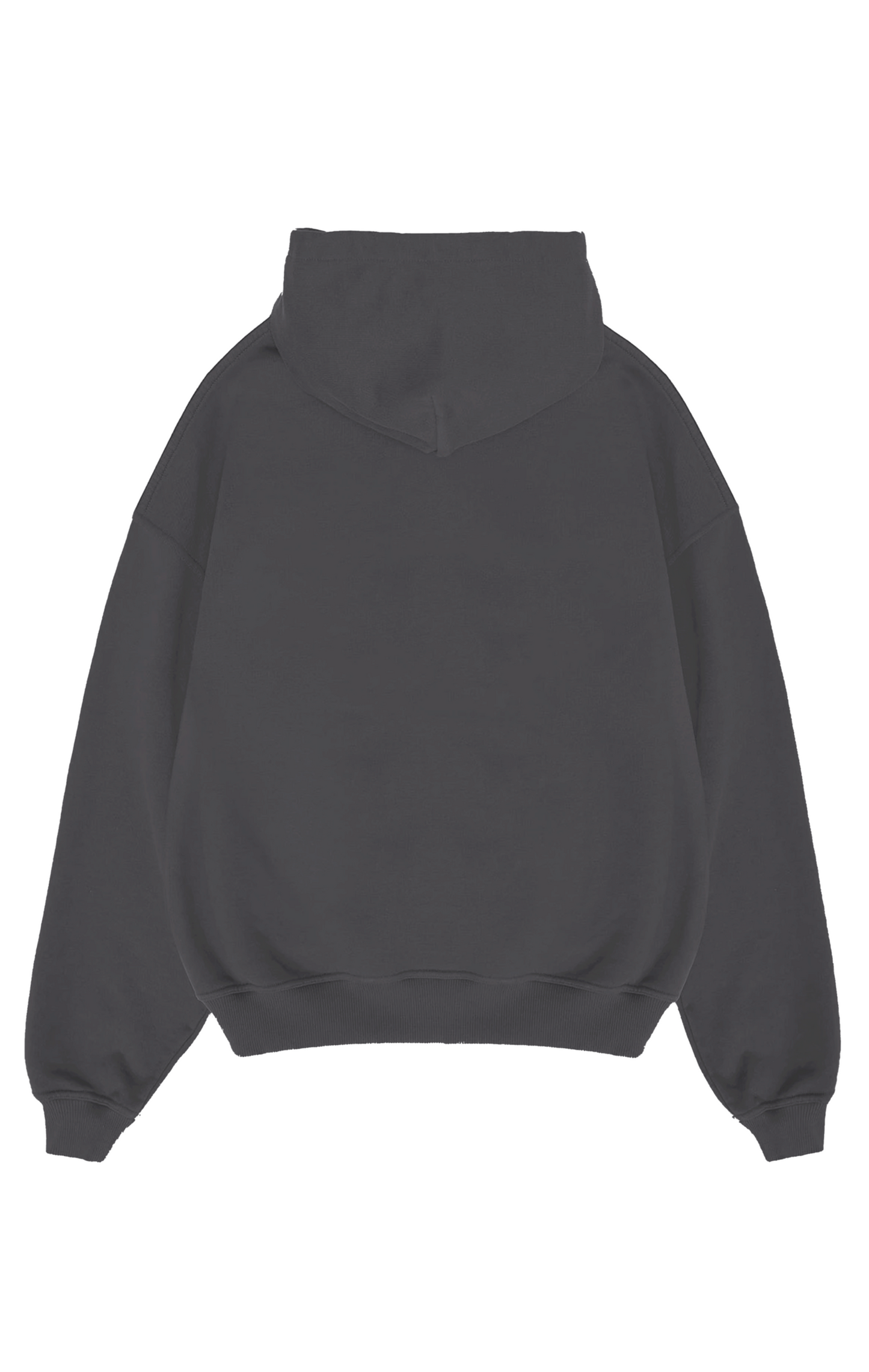 450 GSM BLANK HOODIE - BLACK
