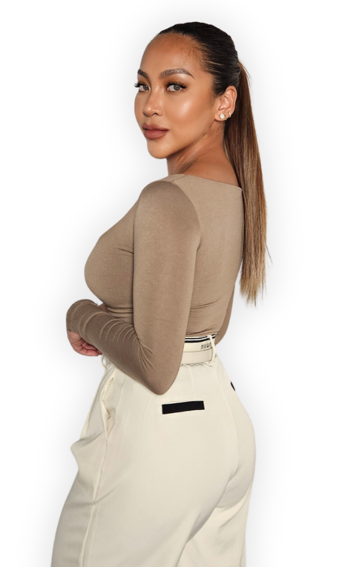 PATRICE DOUBLE LAYER LONGSLEEVE TOP