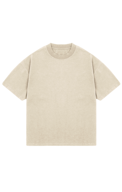 310 GSM OVERSIZE TEE - SAND