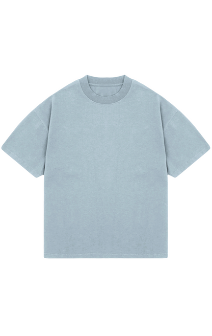 310 GSM OVERSIZE TEE - COUNTRY BLUE