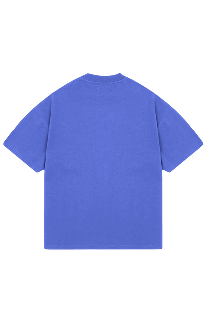 310 GSM OVERSIZE TEE - ROYAL BLUE