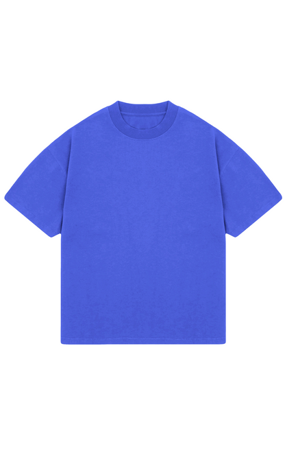 310 GSM OVERSIZE TEE - ROYAL BLUE